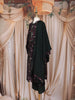 Dark Green and Violet  Abstract Printed Design Cotton Straight Cut Salwar Suit with Dupatta