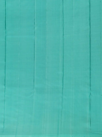 Dark Purple Floral Woven Pure Kanchipuram Silk Saree - Diadem