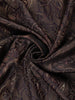 Dark Purple Paisley Woven Banarasi Silk Saree