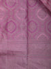 Dark Pink Floral Woven Pure Kanchipuram Silk Saree - Diadem