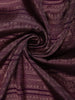 Dark Purple Floral and Peacock Woven Pure Kanchipuram Silk Saree - Diadem