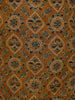 Dark Yellow Floral Designed Cotton Salwar Suit - Diadem