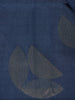Deep Navy Blue Abstract Designed Semi Tussar Saree - Diadem