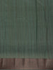 Deep Teal Green Floral Designed Chanderi Cotton Saree - Diadem