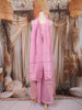 Dusty Pink Floral Embroidered Design Tissue Silk Palazzo Suit