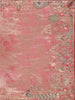 Dusty Rose Pink Floral Woven Design Banarasi Saree with Peacock Embroidered Design Border
