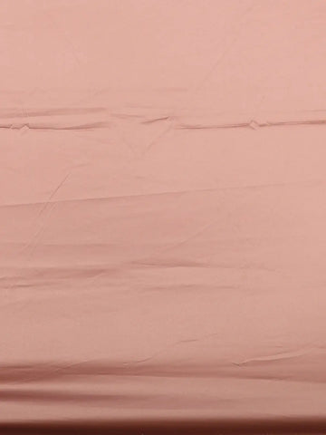 Dusty Peach Stone Embellishment Satin Saree - Diadem