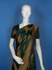 Emerald Green Geometric Woven Design Banarasi Silk Saree
