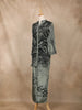 Fern Green Floral Design Printed Cotton Salwar Suit - Diadem