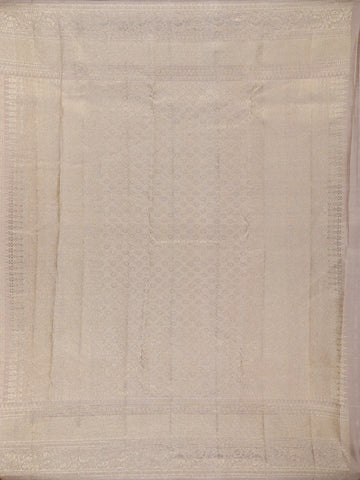 Gold Dot Zari Woven Pure Kanchipuram Silk Saree - Diadem