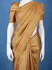 Gold Floral Woven Pure Kanchipuram Silk Saree - Diadem