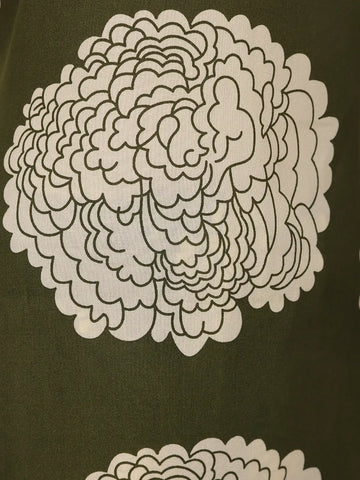 Green Design Printed Satin Salwar Suit - Diadem