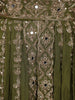 Green Floral Embroidered Tissue Silk Lehenga With Dupatta