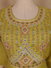 Green Floral Designed Cotton Salwar Suit - Diadem