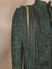 Green Floral Designed Sherwani Suit for Reception - Diadem