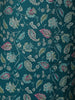 Green Floral Printed Cotton Salwar Suit - Diadem