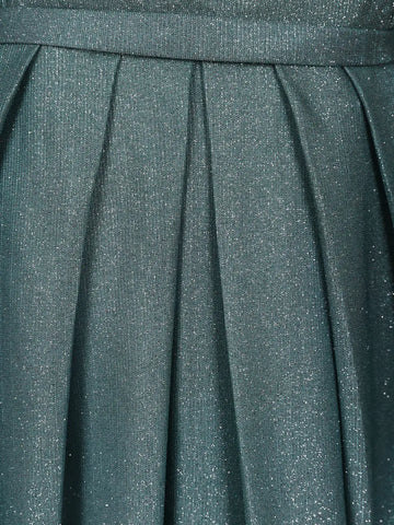 Ombre Effect Shimmer Glitter Party Wear Gown - Diadem