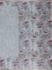 Grey Floral Design Tussar Silk Saree - Diadem