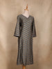 Gray Ikat Design Rayon Kurti