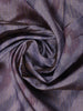 Gray Zigzag Design Tussar Silk Saree With Contrast Border - Diadem