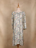 Ivory Abstract Printed Cotton Kurti