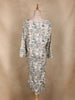 Ivory Abstract Printed Cotton Kurti