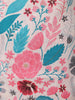 Ivory Pink Multicolor Floral Printed Cotton Salwar Suit - Diadem