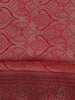 Ivory Floral Designed Woven Banarasi Silk Saree - Diadem