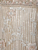 Ivory Net Lehenga Embellished with Floral Sequins and Beads with Dupatta - Diadem