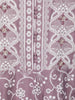 Lavender Floral Embroidered Cotton Salwar Suit - Diadem