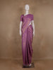 Lavender Leaf Motif Banarasi Silk Saree - Diadem
