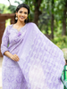Lavender Paisley Printed Cotton Salwar Suit - Diadem