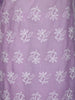Lavender Floral Designed Cotton Salwar Suit - Diadem