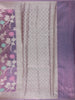 Lavender Floral Designed Semi Tissue Saree - Diadem