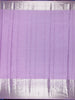Lavender Floral Woven Pure Kanchipuram Silk Saree - Diadem