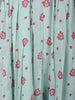 Light Blue Floral Designed Cotton Kurti - Diadem