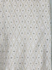 Light Blue Geometric Sequin Embroidered Cotton Kurta For Men - Diadem