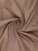 Light Brown Checked Woven Pure kanchipuram Silk Saree With Contrast Pink Blouse - Diadem