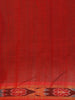 Light Brown Solid Design Tussar Silk Saree With Red Contrast Border - Diadem