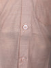 Light Copper Silk Dhoti With Matching Half Sleeve Shirt - Diadem