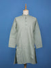 Light Green plain Cotton Kurta - Diadem