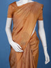 Light Orange Geometric Design Zari Woven Soft Silk Saree - Diadem