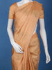 Light Peach Geometric Design Zari Woven Soft Silk Saree - Diadem