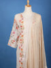 Light Pink Floral Designed Cotton Salwar Suit - Diadem