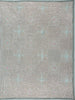 Light Blue Floral Designed Organza Designer Saree - Diadem