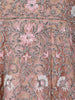 Light Peach Floral Designed Net Salwar Suit - Diadem