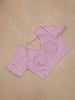 Light Pink Floral Motif Sequin Designed Organza Designer Saree - Diadem