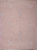 Light Pink Floral Motif Sequin Designed Organza Designer Saree - Diadem
