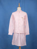 Light Pink Sequin Embroidered Brocade Kurta Pyjama - Diadem