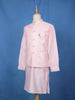 Light Pink Sequin Embroidered Brocade Kurta Pyjama - Diadem